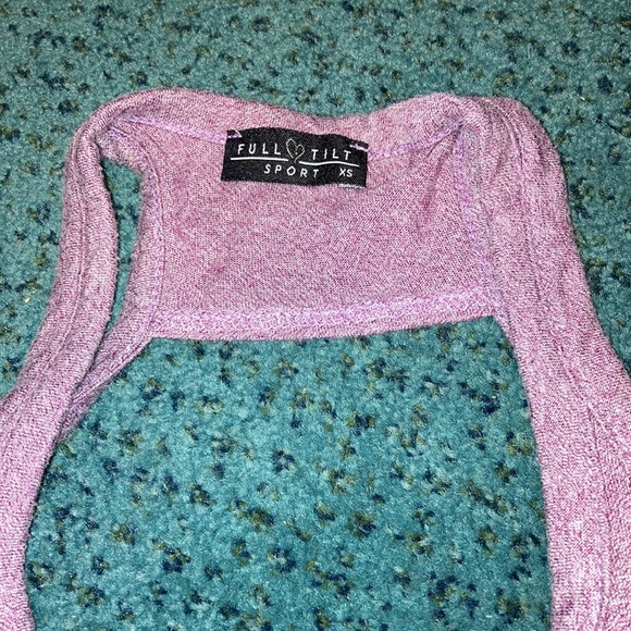 Women’s Full Tilt Cut Out Back Sports Tank - Picture 2 of 4